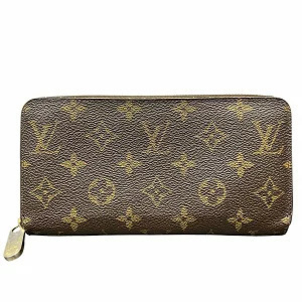 Louis Vuitton Monogram Zippy Wallet Round Zip Long